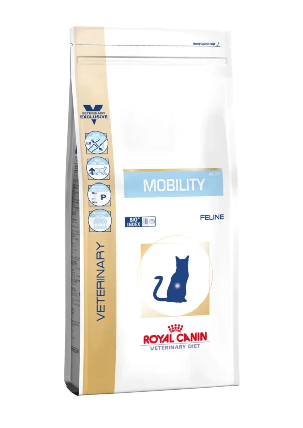 Pienso Royal Vet Feline Mobility Calorías Moderadas 2kg para Gatos Activos