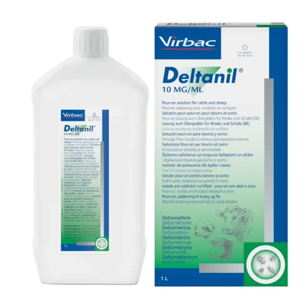Deltanil 10mg/ml 1L | Cuidado práctico para bovinos y ovinos | Petsalia