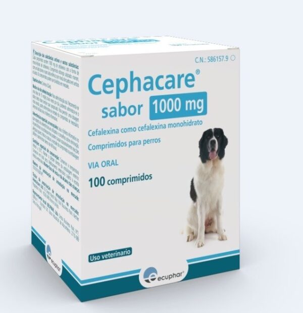 CEPHACARE SABOR PERRO 1000MG 100 COMPRIMIDOS