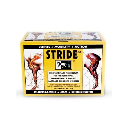 Stride MP 60 x 20 g · mantenimiento articular a largo plazo en caballos