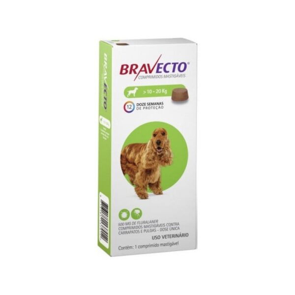 Bravecto 112,5 mg (2-4 kg) · comprimido masticable antiparasitario para perros