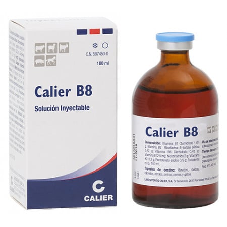 Catosal B12 100 ml · estimulante del metabolismo inyectable para caballos