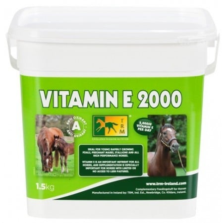 Vitamin E 2000 TRM 10 kg · antioxidante para caballos