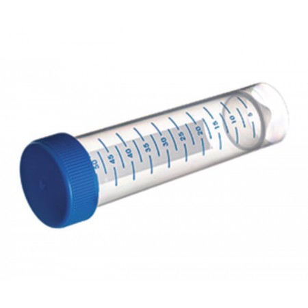Tubo de centrífuga estéril de 13 ml, pack de 25 unidades · material clínico para muestras