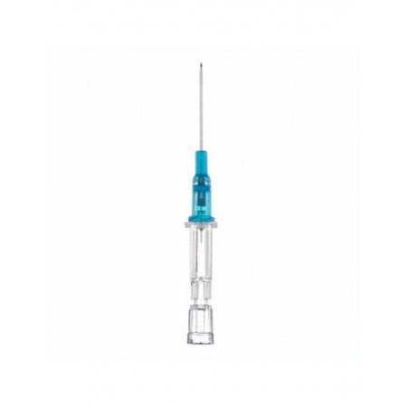 Catéter endovenoso Surflo 20G, 1,10 x 32 mm, color rosa · 1 unidad