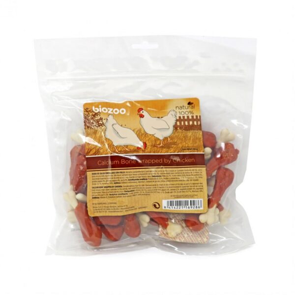 Dental crujiente espinacas 500 g Biozoo · snack de higiene bucal para perros y gatos