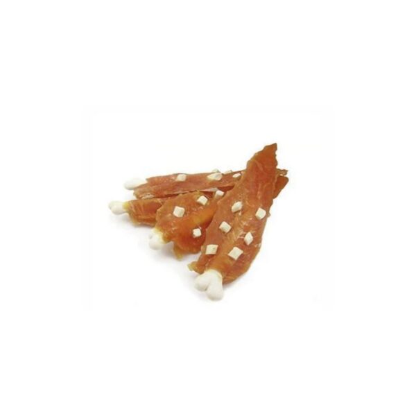 Hueso crujiente de pollo 500 g Biozoo · snack para perros