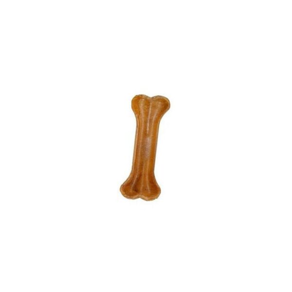 Hueso prensado Biozoo 20 cm · snack masticable de cuero para perros