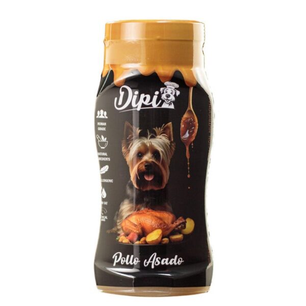 Dipi Ternera a la Brasa 300 ml · salsa de ternera para mascotas