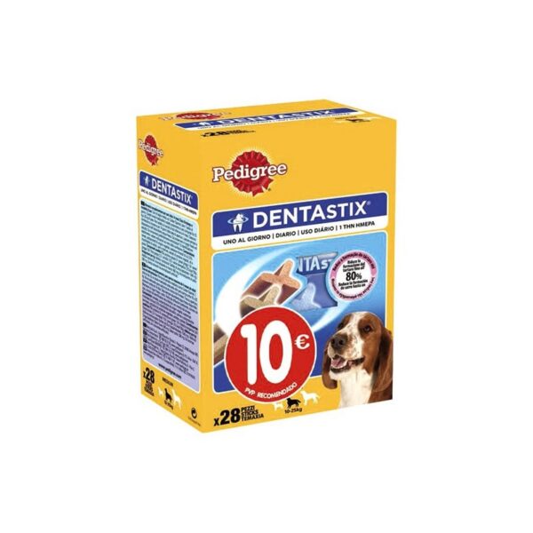 Pedigree Dentastix Multipack Grande 28 uds (1,08 kg) · snack dental para perros