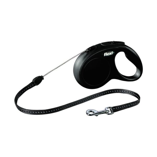 Correa extensible Flexi New Classic cordón rojo XS 3 m · perros pequeños de hasta 12 kg