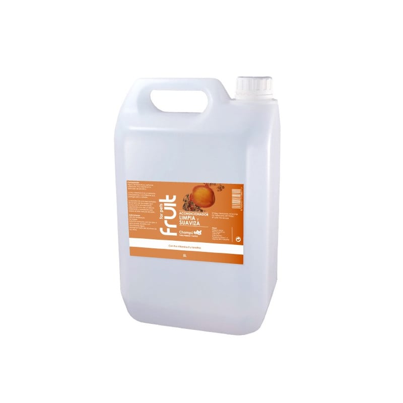 eq-4782.jpg Fruit for Pets Champú cachorro 5 l · higiene suave para cachorros de perro y gato