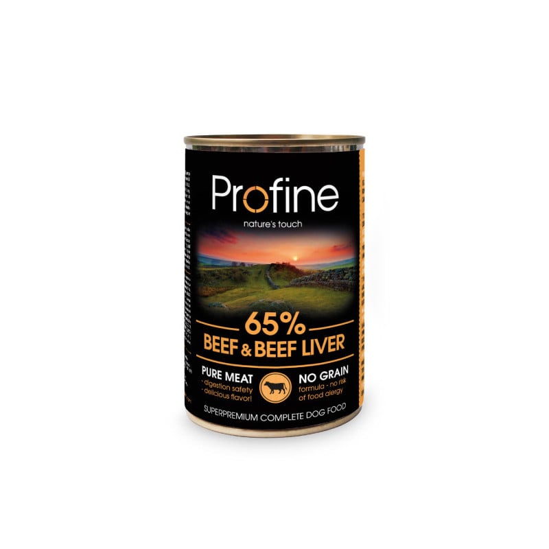 eq-5019.jpg Profine Lata 65% Lamb with Hearts 6 x 400 g · alimento húmedo para perros con cordero y corazones