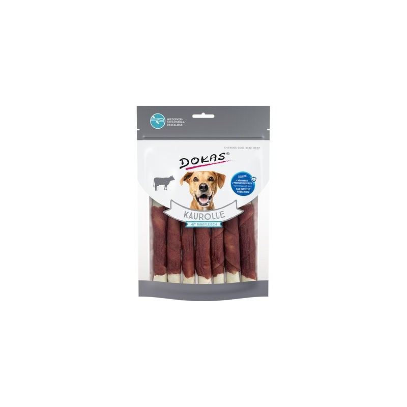 eq-5204.jpg Snack Dokas pechuga de pollo con hígado 220 g · premio para perros