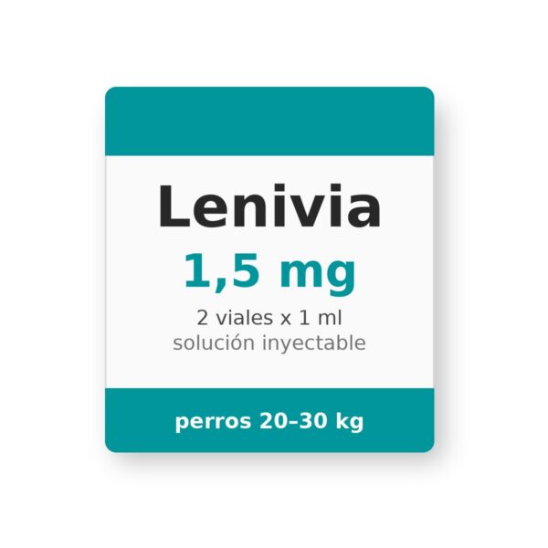 Lenivia 1,5 mg 2 viales
