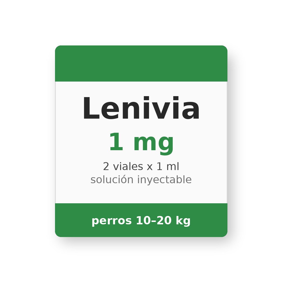 Lenivia 1 mg 2 viales Lenivia 1 mg 2 viales