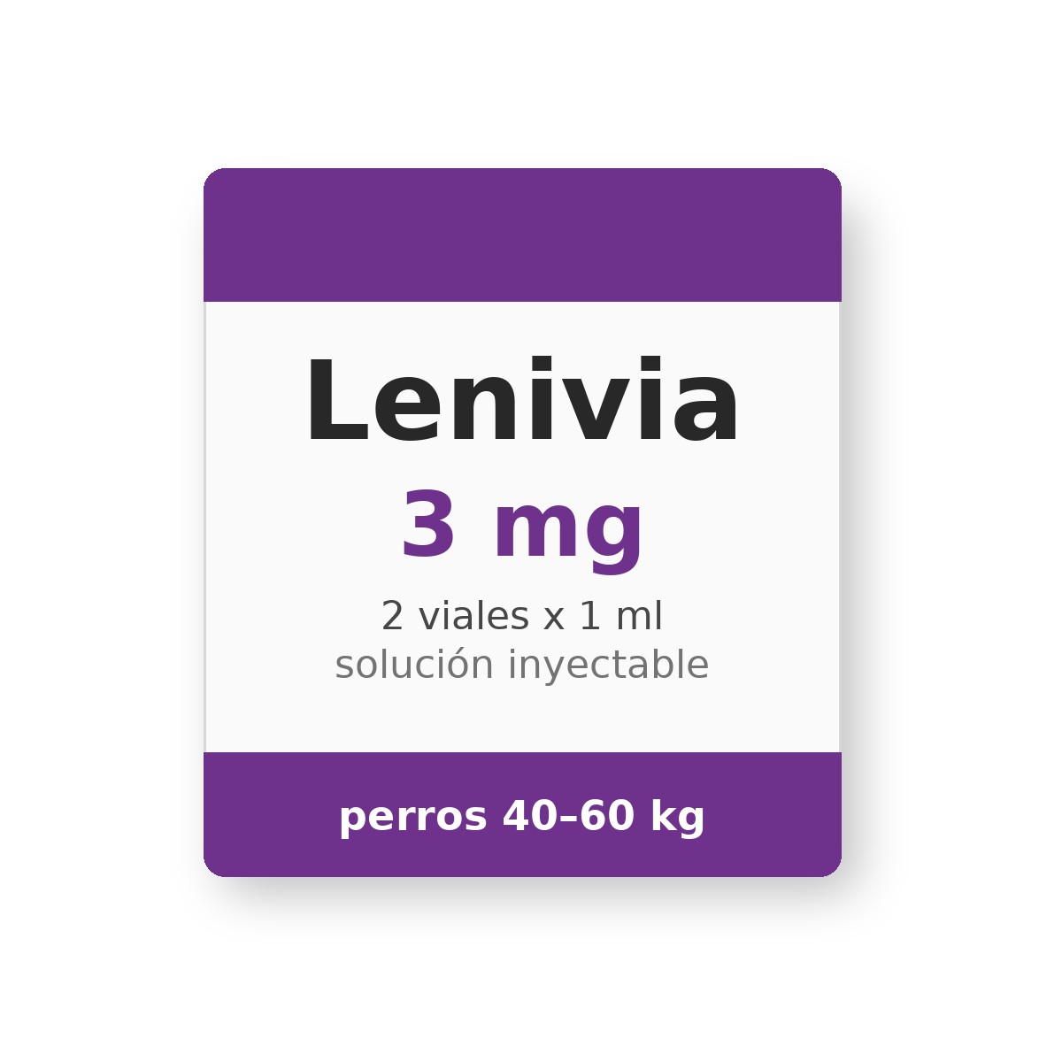 Lenivia 3 mg 2 viales Lenivia 3 mg 2 viales